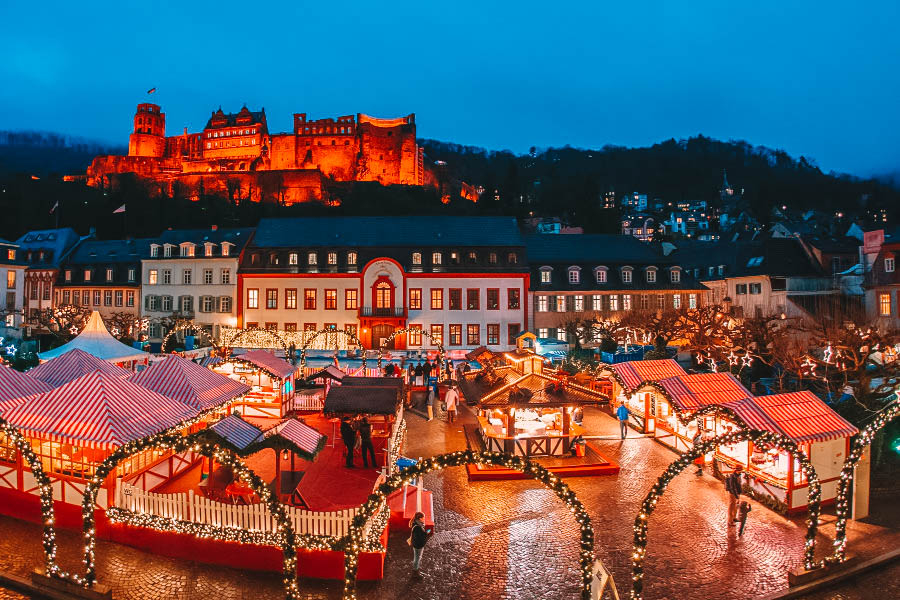 Heidelberg Christmas Market on the Rhine River Cruise