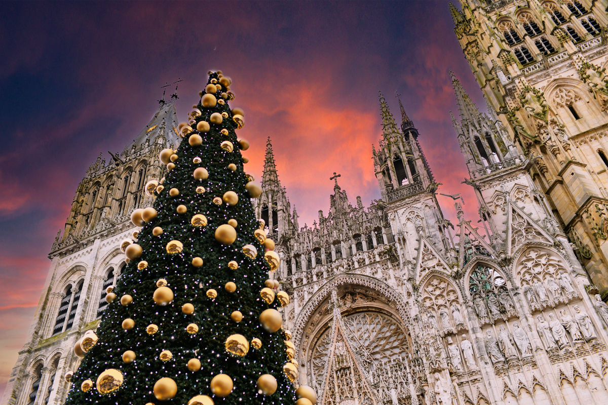 Rouen France Christmas Market